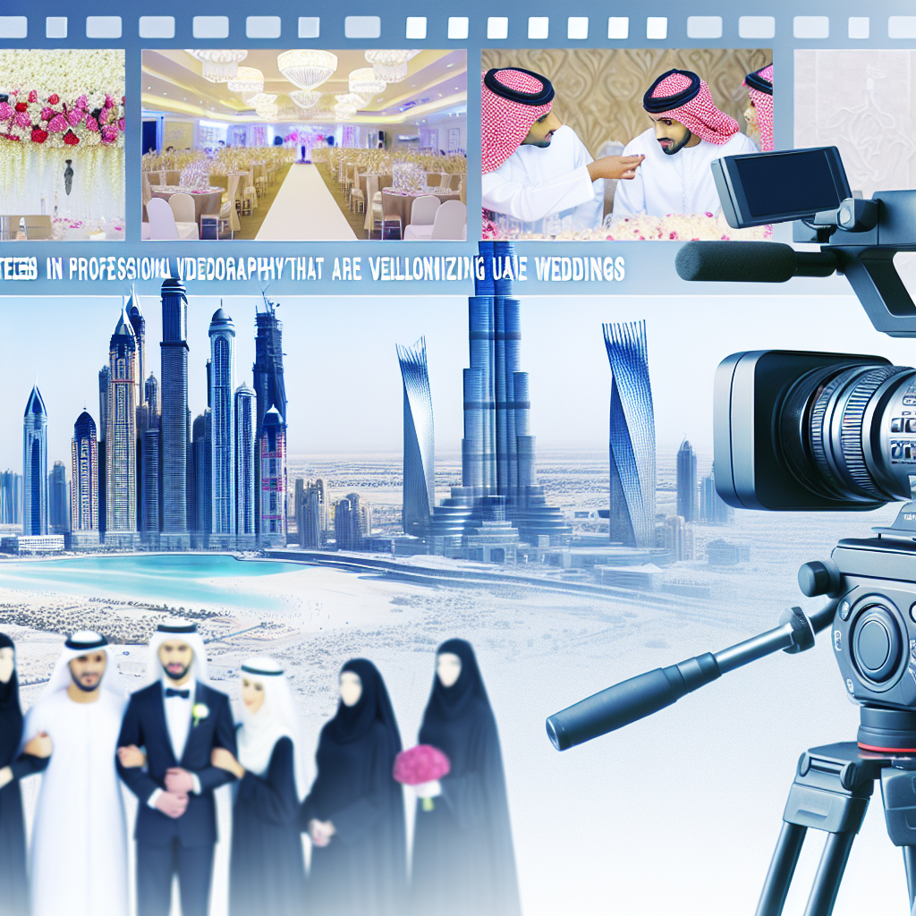 5 Trends in Professional Videography That Are Revolutionizing UAE Weddings